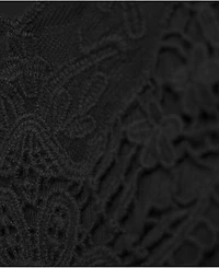 Lands' End Women's Variegated Micro Rib Lace Trim Cami