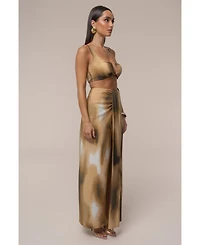 Jluxlabel Women's Flowing Elegance Maxi Skirt
