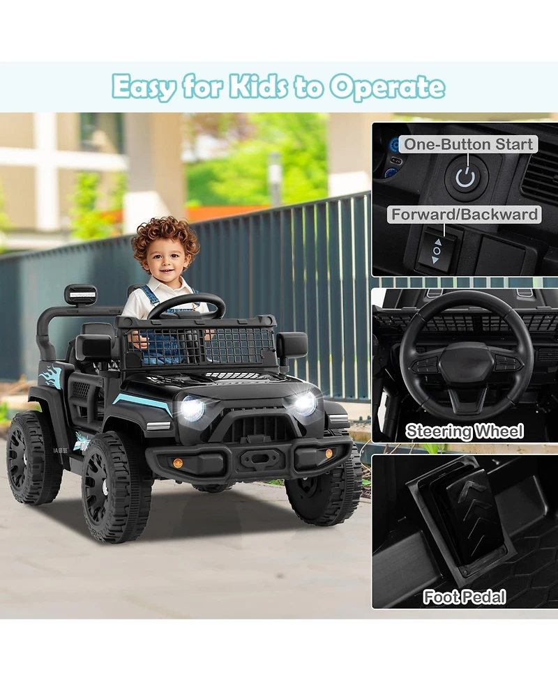 12V Kids Ride on Truck Car Battery Powered Electric Vehicle