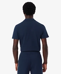 Lacoste Men's Ribbed Collar Polo Shirt
