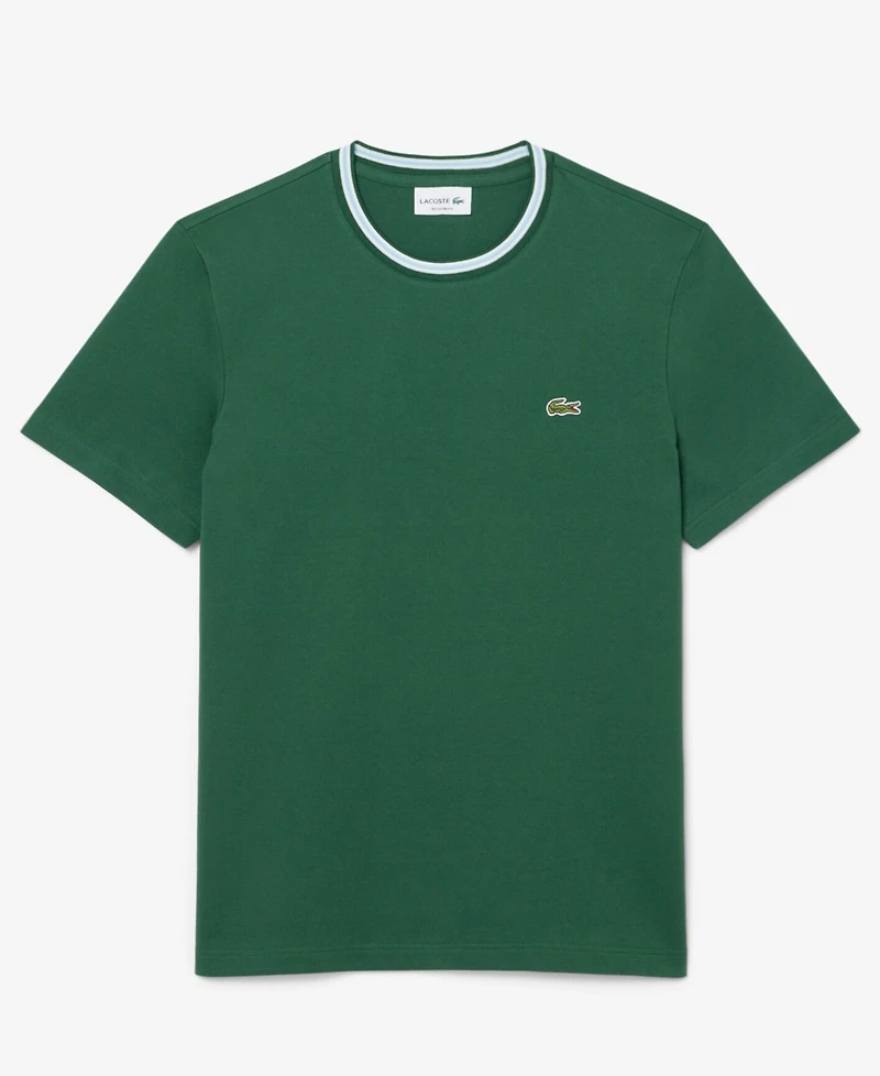 Lacoste Men's Ribbed Collar T-Shirt