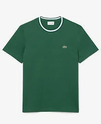 Lacoste Men's Ribbed Collar T-Shirt