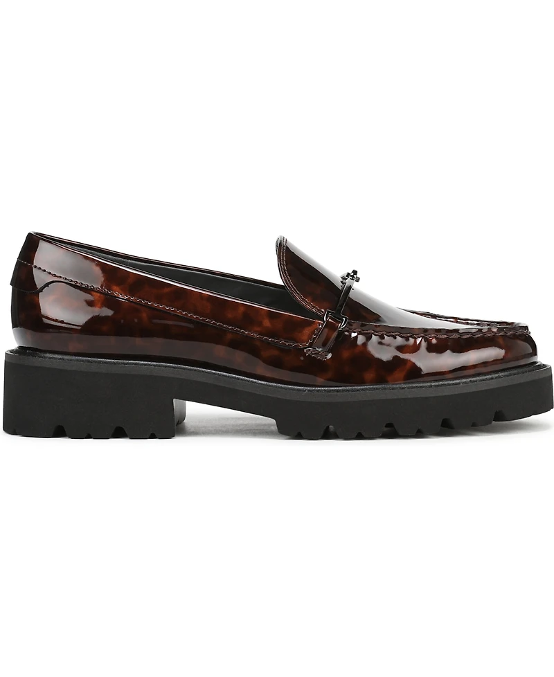 Franco Sarto Women's Senna Round Toe Lug Sole Loafers