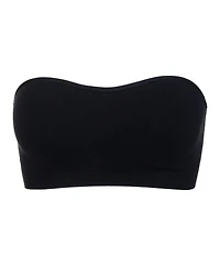 On Gossamer Women's Cabana Cotton Seamless Strapless Bandeau G5312