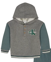 Calvin Klein Baby Boys 2-Piece Hoodie and Joggers Set
