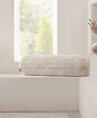 Ugg Valor Carved Faux-Fur Bolster Decorative Pillow, 8" x 26"