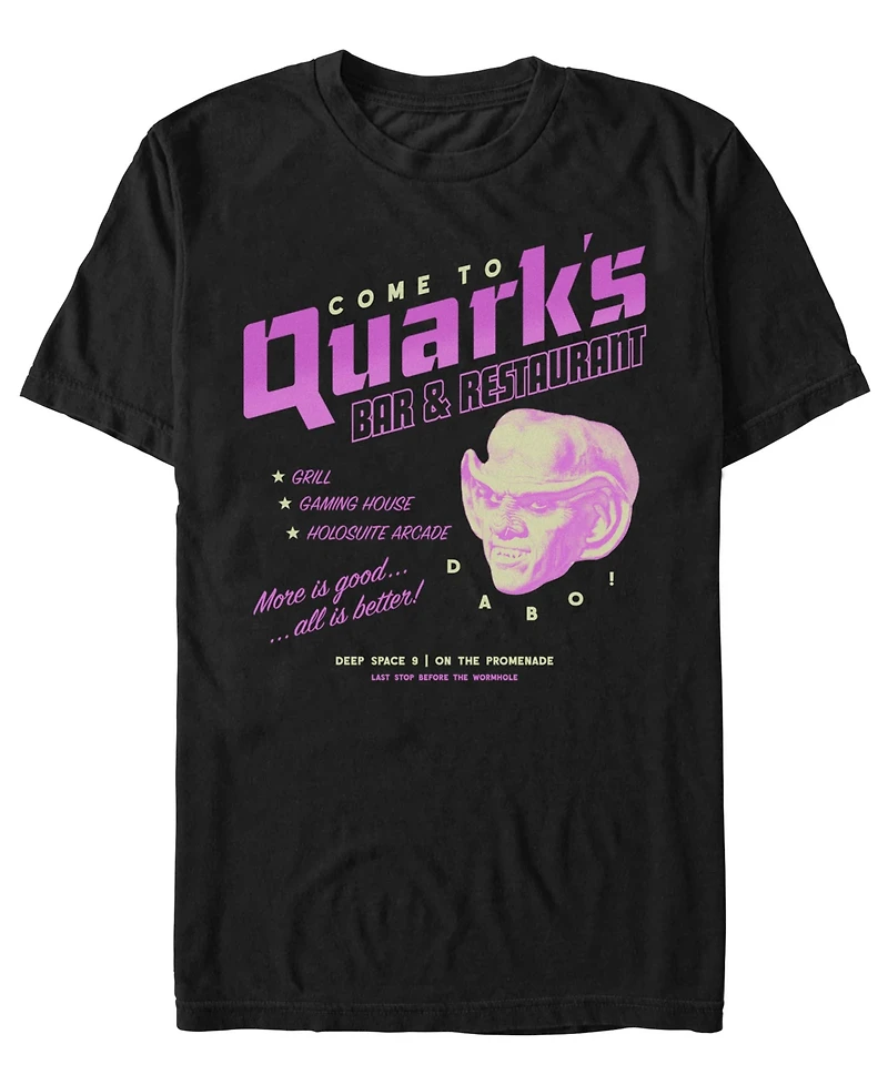 Fifth Sun Men's Star Trek: Deep Space Nine Crewneck T-Shirt
