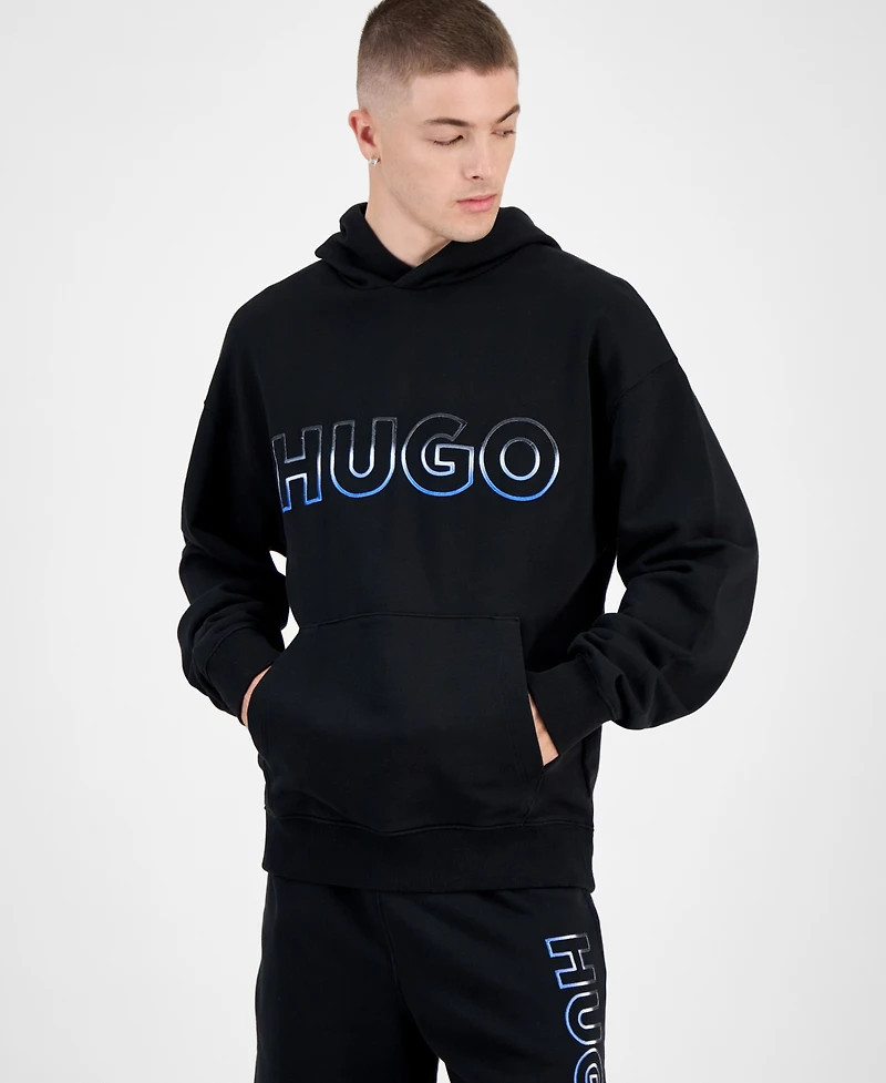 Hugo Boss Nogudi Long-Sleeve Logo Graphic Hoodie