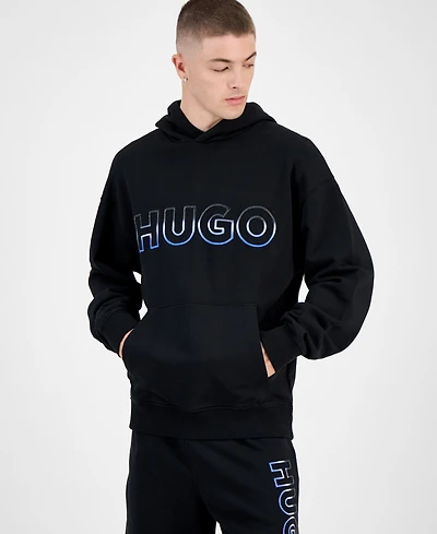 Hugo Boss Nogudi Long-Sleeve Logo Graphic Hoodie