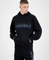 Hugo Boss Nogudi Long-Sleeve Logo Graphic Hoodie