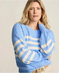 Lands' End Women's Drifter Jersey Crewneck Sweater
