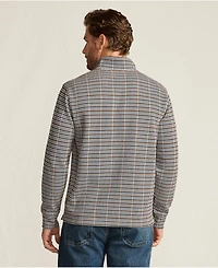 Lands' End Big & Tall Bedford Rib Casual Quarter Zip Sweater