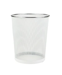 Trio Essentials 10 Liter Mesh Waste Basket Can for Garbage, Round Open Top Trash Can for Office, Bathroom Bedroom, Kitchen