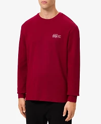 Lacoste Men's Small Croc Thermal Long Sleeve T-Shirt
