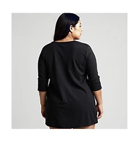 Calypsa Plus Gia Swim Tunic
