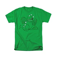 Logovision Men's Rugrats Reptar Destroys City T Shirt