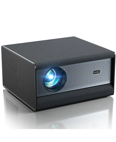 Elephas[1200 Ansi/Netflix-Licensed/30W Dolby Audio] Smart 4K Projector with WiFi and Bluetooth, Auto Focus, Portable Home Theater for Indoor/Outdoor