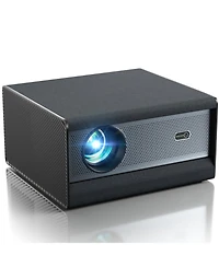 Elephas[1200 Ansi/Netflix-Licensed/30W Dolby Audio] Smart 4K Projector with WiFi and Bluetooth, Auto Focus, Portable Home Theater for Indoor/Outdoor