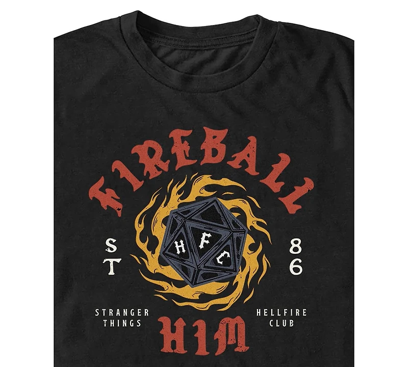Fifth Sun Men's Stranger Things Crewneck Regular Fit T-Shirt