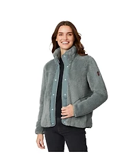 Free Country Women's Sherpa Butter Pile Button Front Jacket
