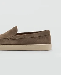 Mango Men's Split Leather Shoes