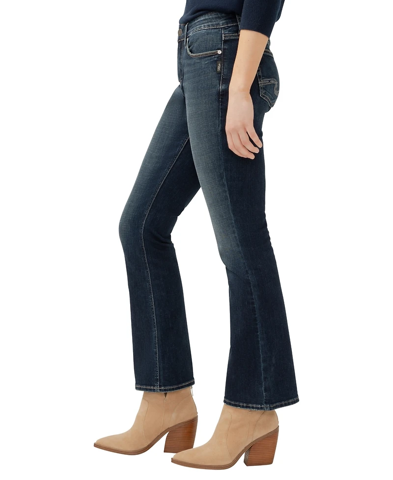Silver Jeans Co. Women's Elyse Mid-Rise Bootcut