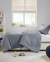 510 Design Logan Woven Striped 2-Pc. Duvet Cover Set, Twin/Twin Xl
