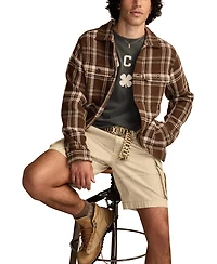 Lucky Brand Men's Twill Shirt Jacket
