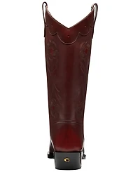 Coach Women's Aria Cowboy Slip-On Tall Boots