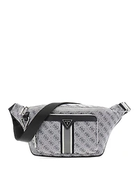 Guess Men's Milano Maxi Bum Bag with Front Pocket