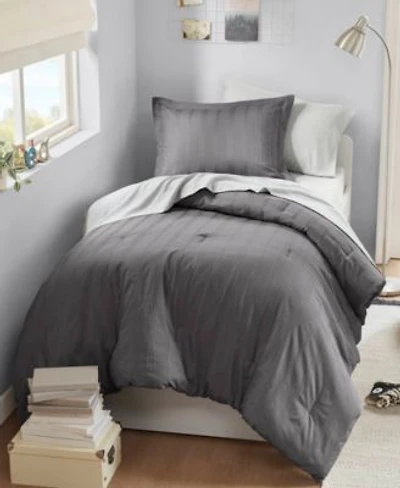 Design Logan Woven Striped Comforter Sets
