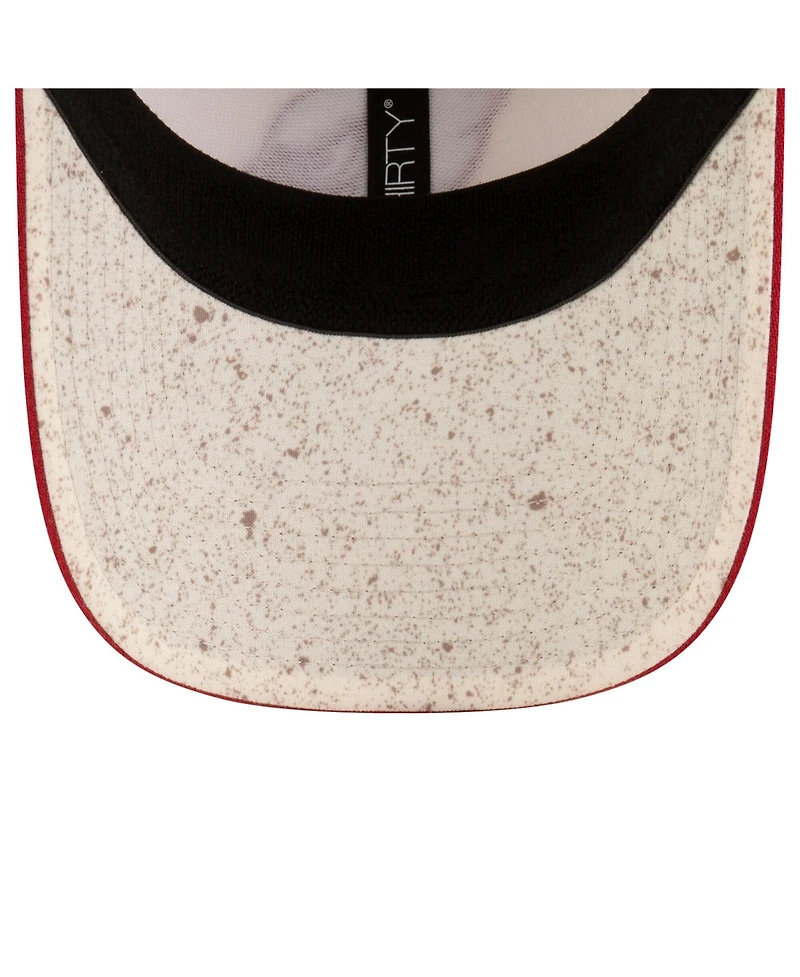 New Era Men's Natural/Cardinal Arizona Cardinals 2025 Nfl Rivalries Sideline 39THIRTY Flex Hat