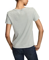 Lucky Brand Women's Espresso Martini Classic Crew Neck T-Shirt