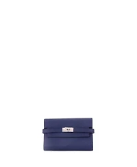 Pre-Owned Hermes Medium Kelly Trifold Wallet Verso Epsom