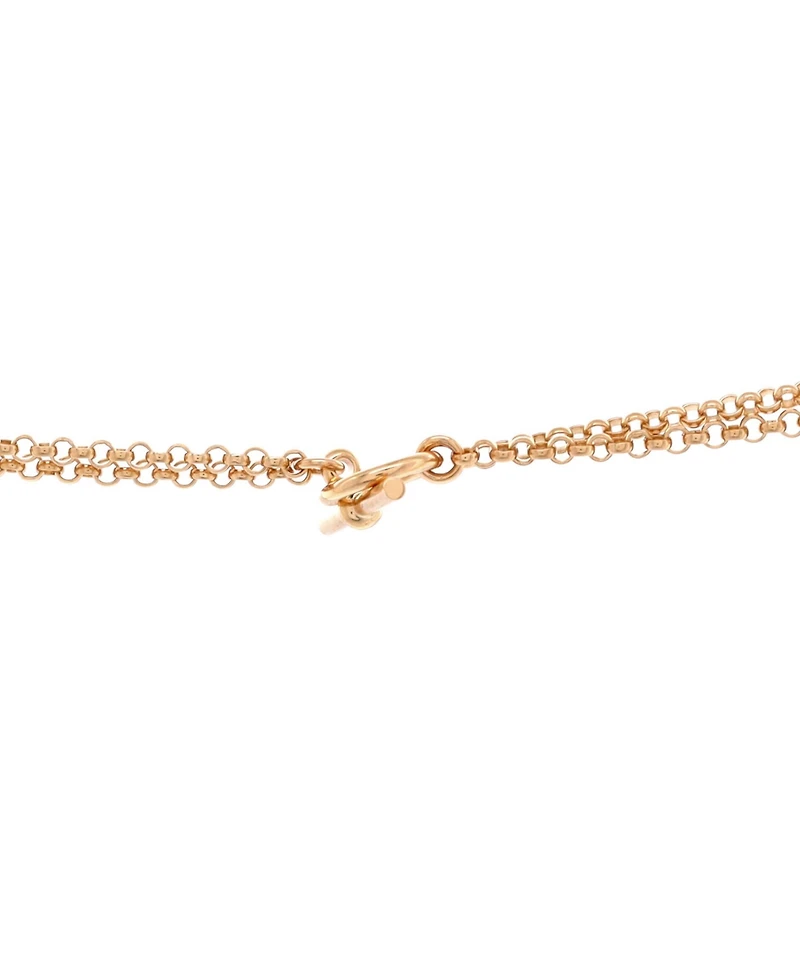 Pre-Owned HERMES Ex-Libris Station Long Necklace