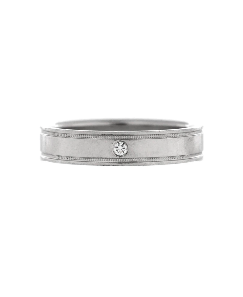 Pre-Owned Tiffany & Co. Essential Band Double Milgrain Ring