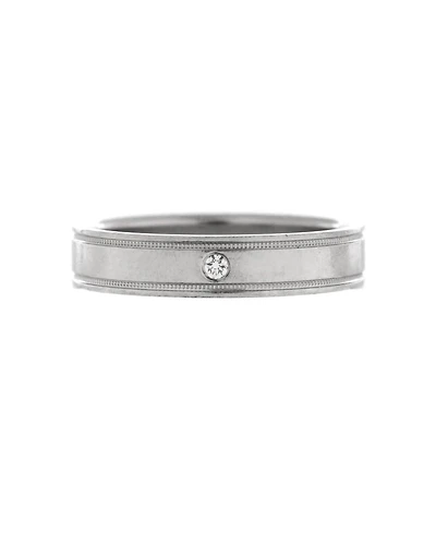 Pre-Owned Tiffany & Co. Essential Band Double Milgrain Ring