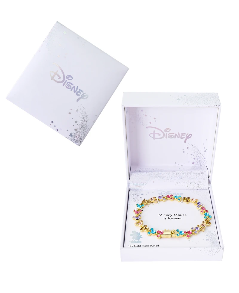 Disney Crystal Mickey Mouse Tennis Bracelet