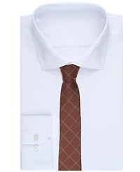 Alfani Men's Stratos Grid Tie, Macy's Exclusive