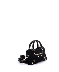 Pre-Owned Balenciaga Mini City Classic Studs Bag Leather