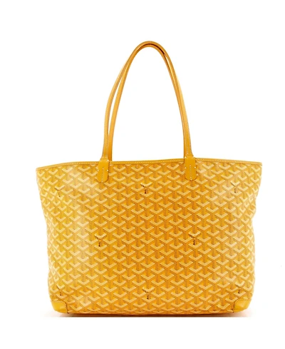 Pre-Owned Goyard Mm Artois Tote Coated Canvas