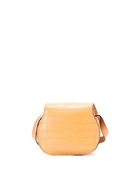 Pre-Owned Chloe Mini Marcie Crossbody Bag Embossed Leather