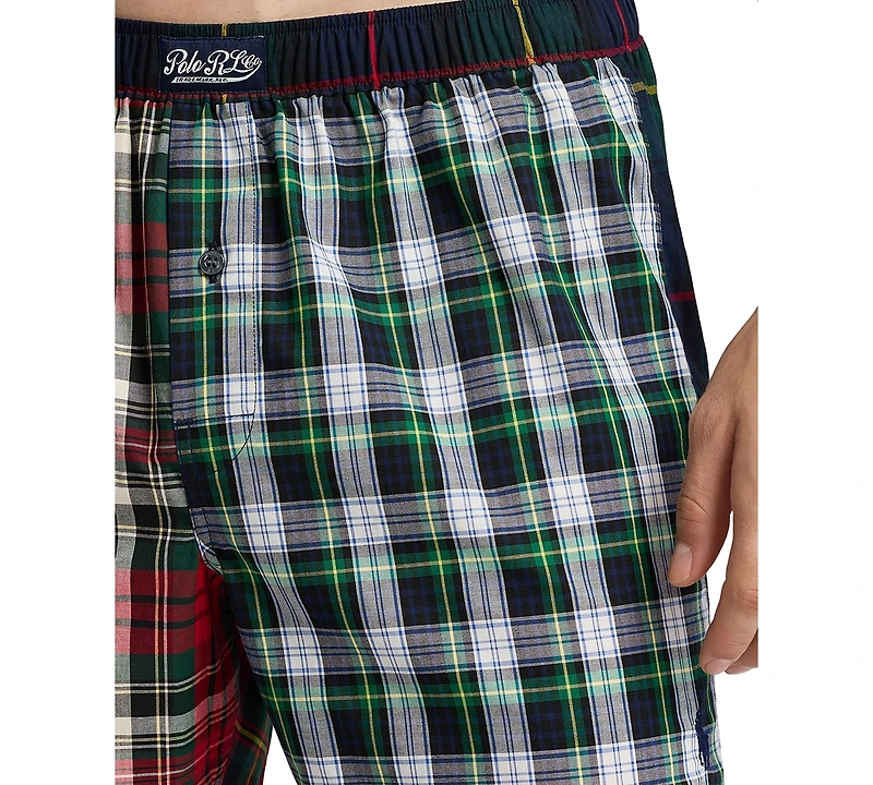 Polo Ralph Lauren Men's Plaid Woven Boxer