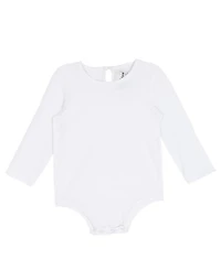 Rare Editions Baby Girl 2-Piece Santa Sleigh Jumper Dress and Ribbed Top Set