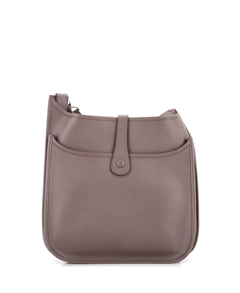 Pre-Owned Hermes Gm Evelyne Bag Gen Iii Epsom