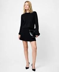 French Connection Women's Solid Mini Skirt