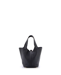 Pre-Owned Hermes Pm Picotin Lock Bag Clemence