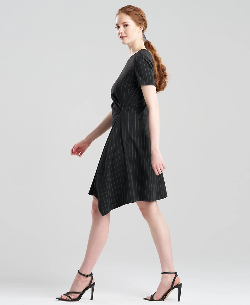 Natori Women's Pinstripe Knit Dress