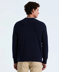 Original Penguin Men's Cable Long Sleeve Cardigan