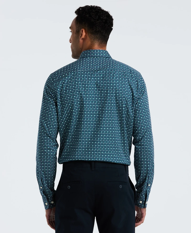 Original Penguin Men's Long Sleeve Button Down Shirt